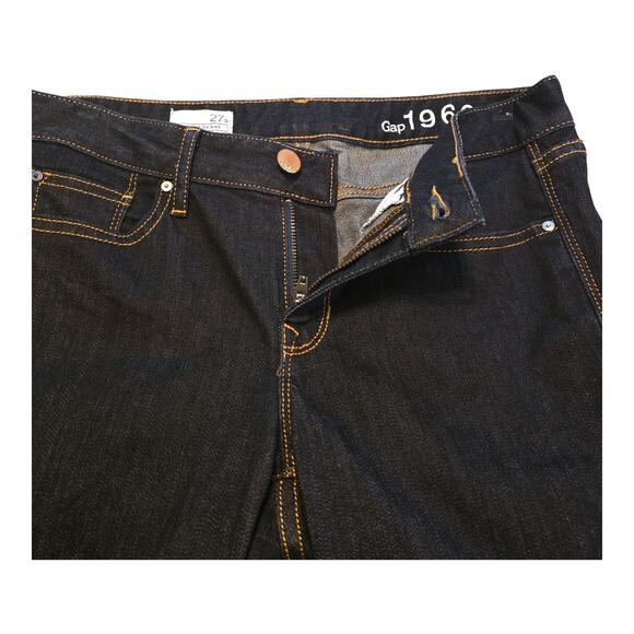 Gap Minimalist Always Skinny Jeans 27s Blue Dark Wash Stretch Capsule Normcore - Picture 6 of 11